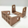 Высокое качество CNC алюминия подвергая механической обработке для частей робототехники с розовое золото Цвет